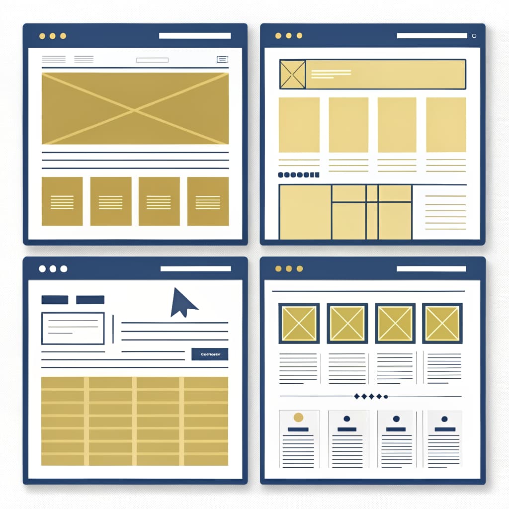 Template selection illustration